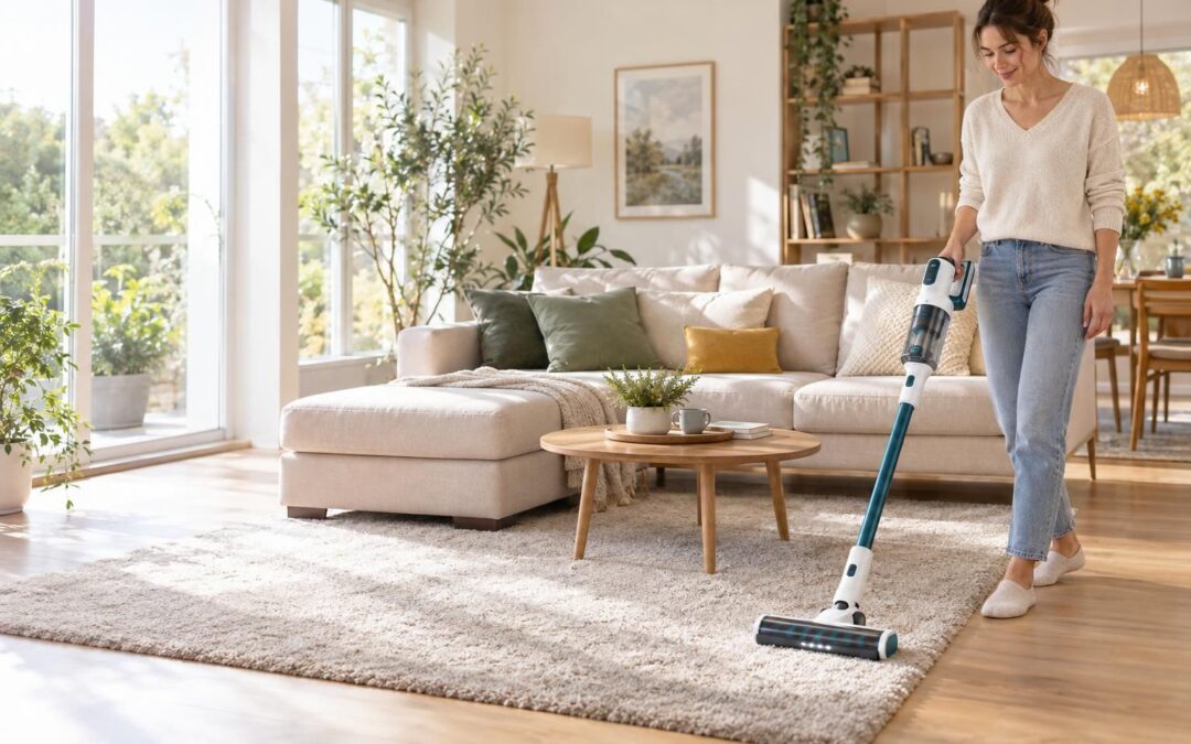 découvrez quelle puissance choisir pour un aspirateur balai sans fil selon vos sols, vos besoins et l’autonomie souhaitée.